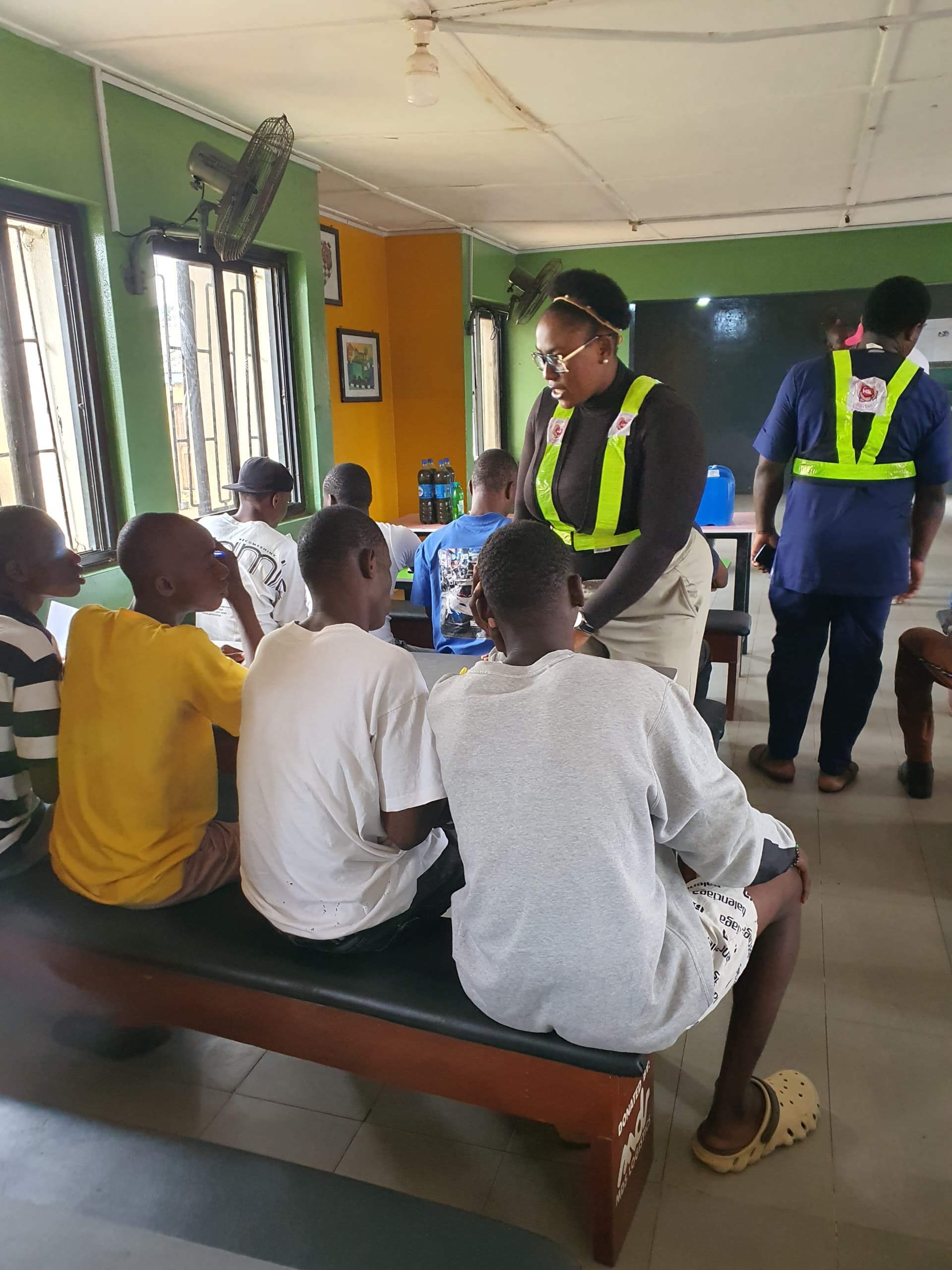 NGO delivers health talk, empowerment programme at boys' correctional center