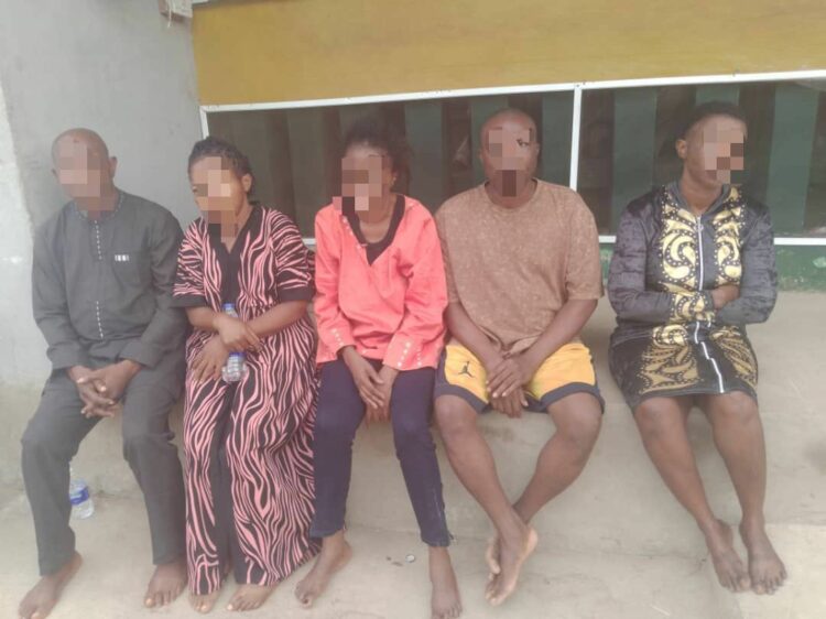 Lagos police arrest five at naming ceremony in baby-selling bust