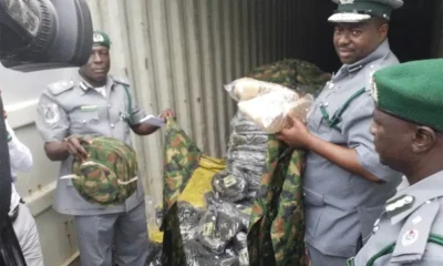 Nigeria Customs seizes N1.687 billion worth of bulletproof jackets