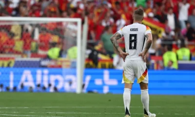 Spanish fans honor Toni Kroos after Euro 2024 exit
