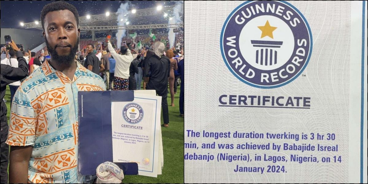 Man bags Guinness World Record for the longest twerking [Video]