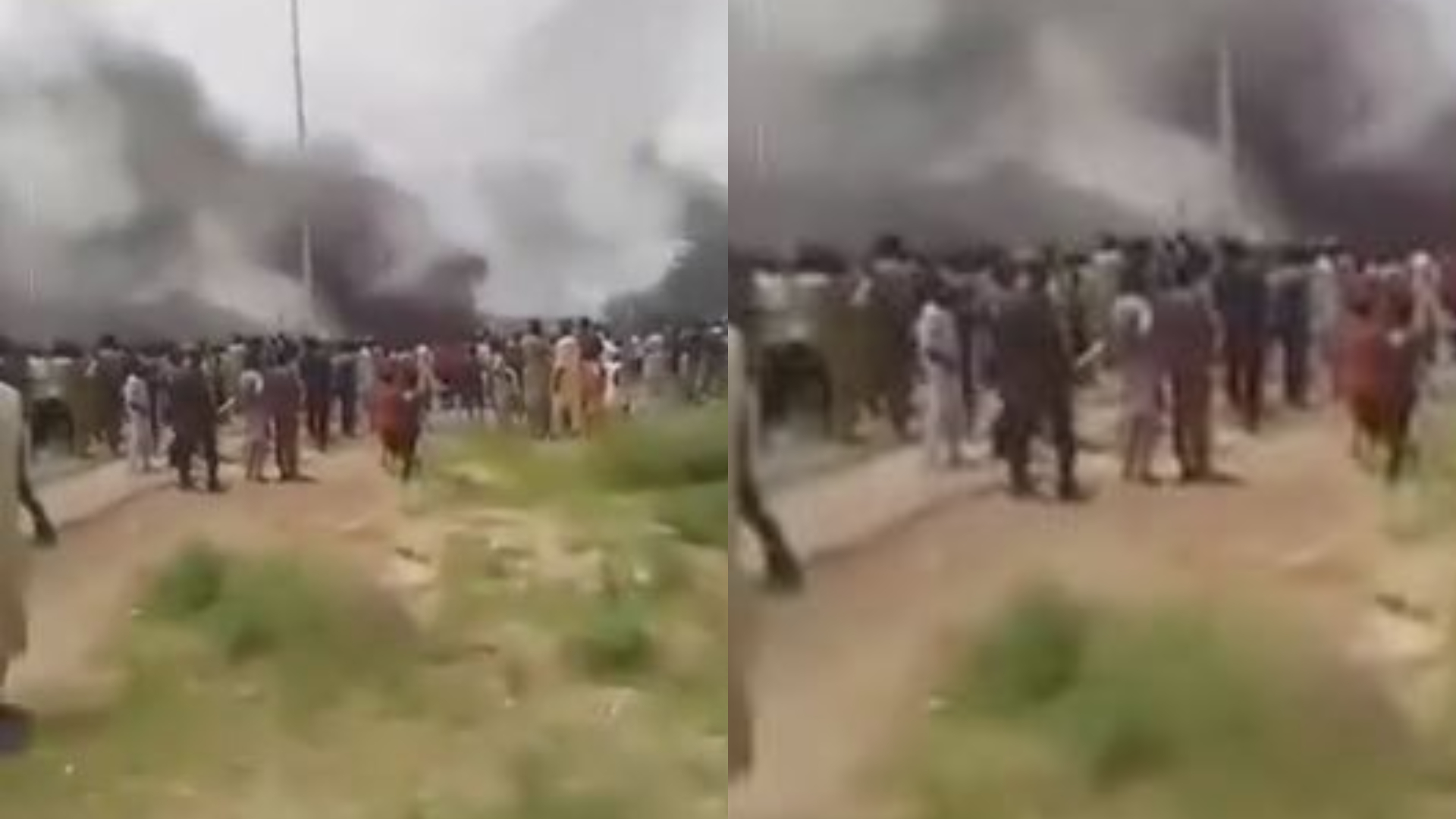 Youths stage protest near Buhari’s house in Daura, Katsina (Video)