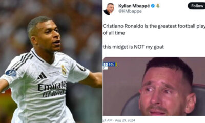 Hackers take over Mbappe’s Twitter account, post strange messages