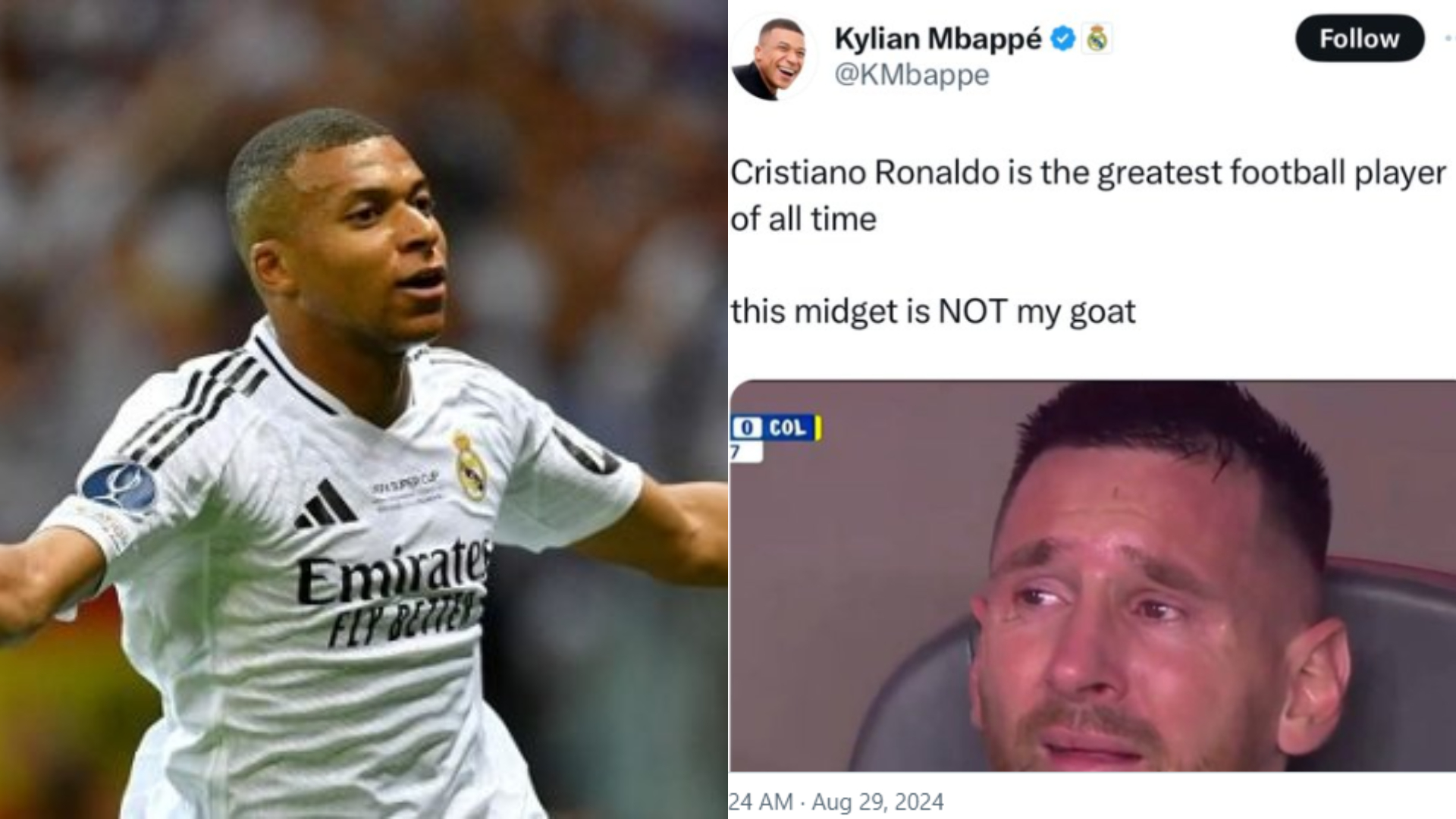 Hackers take over Mbappe’s Twitter account, post strange messages