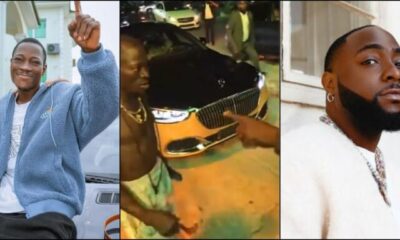 Moment Davido’s security chases DJ Chicken out from an event