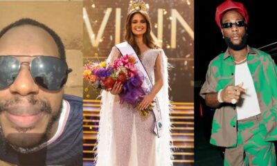 Daniel Regha criticisizes Burna Boy, others for mocking new Miss South Africa 2024