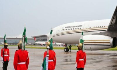 What presidency said about newly acquired presidential jet