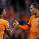 Virgil van Dijk reacts after Man United star costs Netherlands