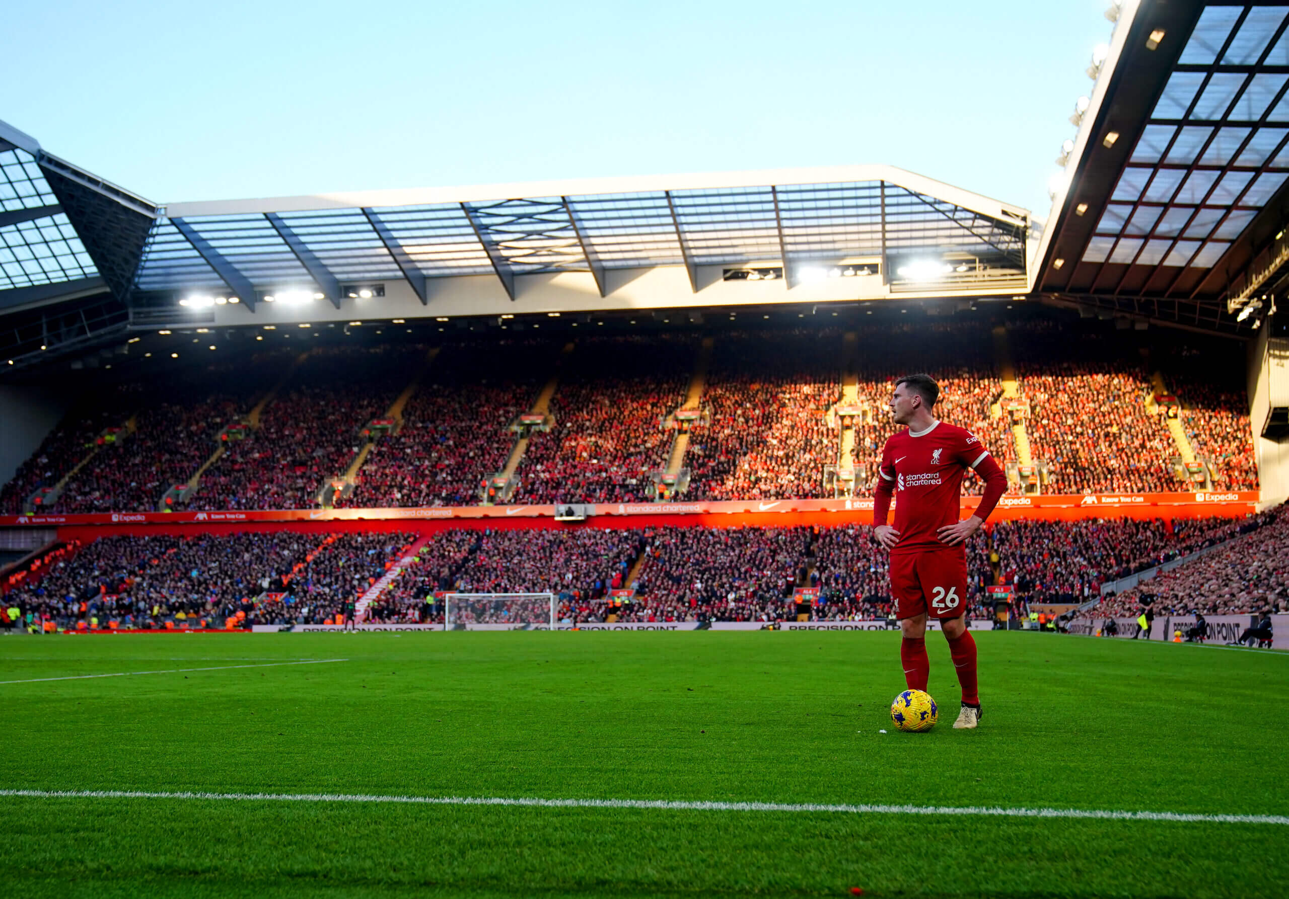 Real reason Liverpool has Ronaldo's shirt hanging at Anfield