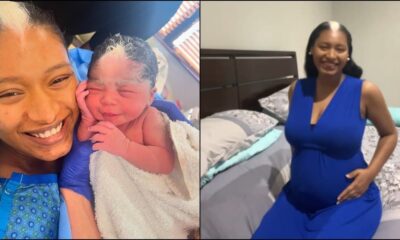 Actress Elma Godwin welcomes second child, shares the same white hair