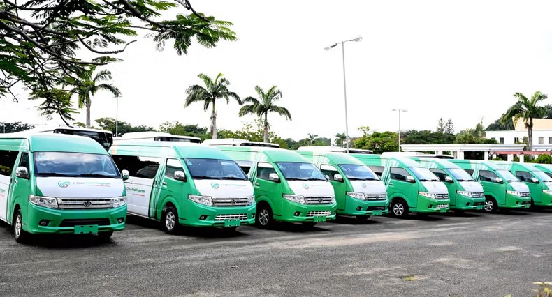 FG distributes 64 CNG buses to cut transport costs