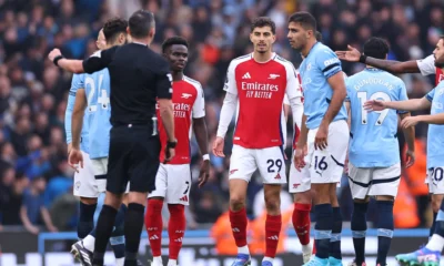 Pep Guardiola furious with Michael Oliver over referee trickery