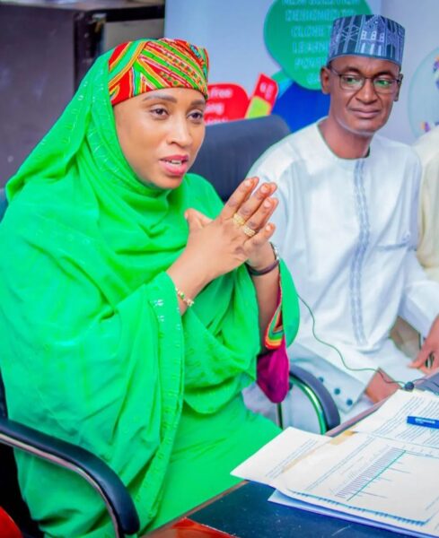 Hajiya Zainab Musa-Musawa, the state Commissioner for Basic and Secondary Education