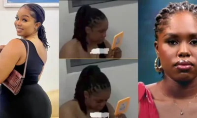 BBNaija: Reactions as Onyeka weeps following Chizoba’s eviction