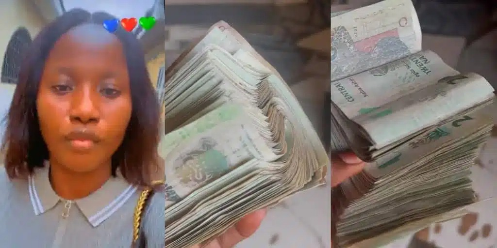 POS lady scammed as ₦70k cash deposit turns into ₦20 notes