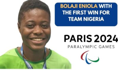 Nigeria’s medal hopes Alive at Paris 2024 Paralympics despite Bolaji's semifinal loss