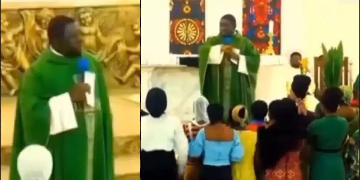 Moment priest asks congregation to give N5000 each to struggling members