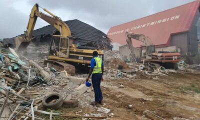 JUST IN: 40 persons trapped in Abuja building collapse