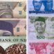 Central Bank of Nigeria old naira note