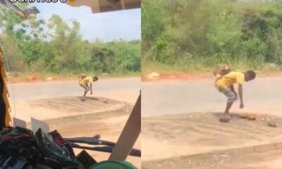 Economic Hardship: Man recorded eating roadside sacrifice [Video]