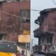 VIDEO: Watch as two-storey building collapsed in Lagos