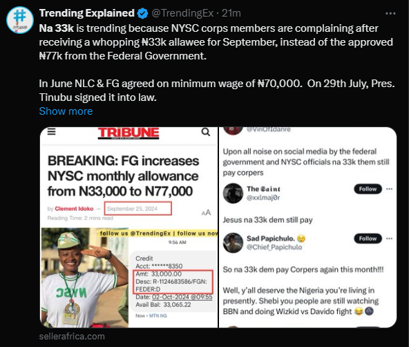 NYSC allowance increased to 77,000 naira; Scam or true?