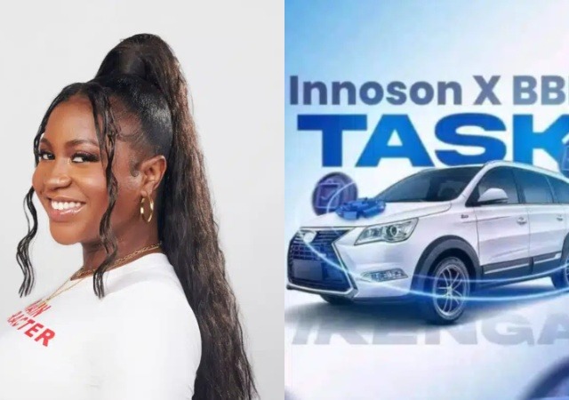 BBNaija: Wanni gets emotional as she wins Innoson Car Challenge