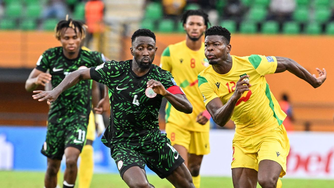 Benin leads Nigeria in AFCON qualifier showdown