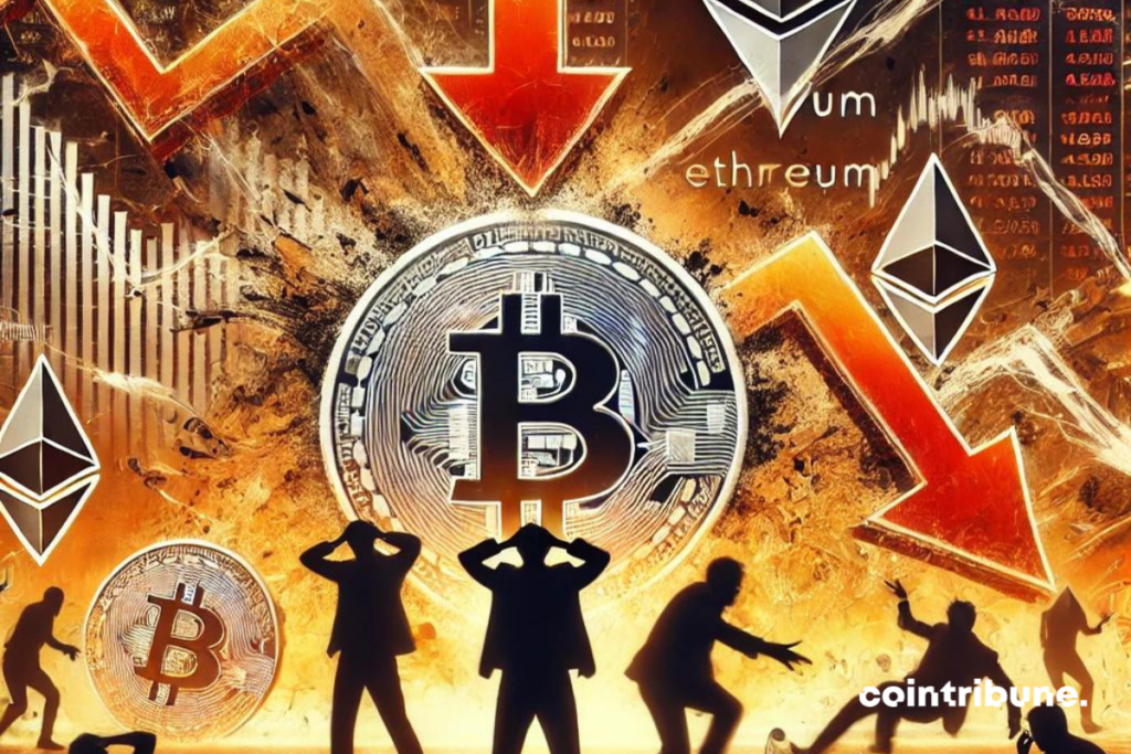 Cryptocurrency market collapse: Bitcoin, Ethereum, stocks drop