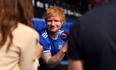 Ed Sheeran sparks Manchester United fan 'hate'