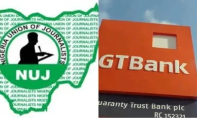 NUJ directs members to close GTBank accounts over colleagues’ detention