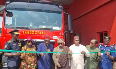 Sanwo-Olu Commissions Ijede-Egba fire stations