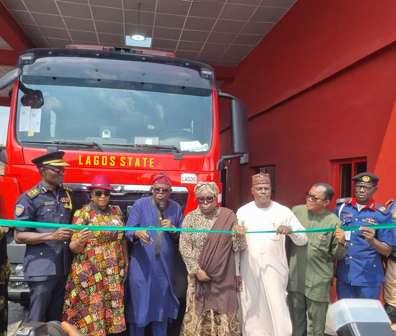 Sanwo-Olu Commissions Ijede-Egba fire stations