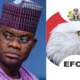 Latest EFCC update: Was Yahaya Bello arrested?