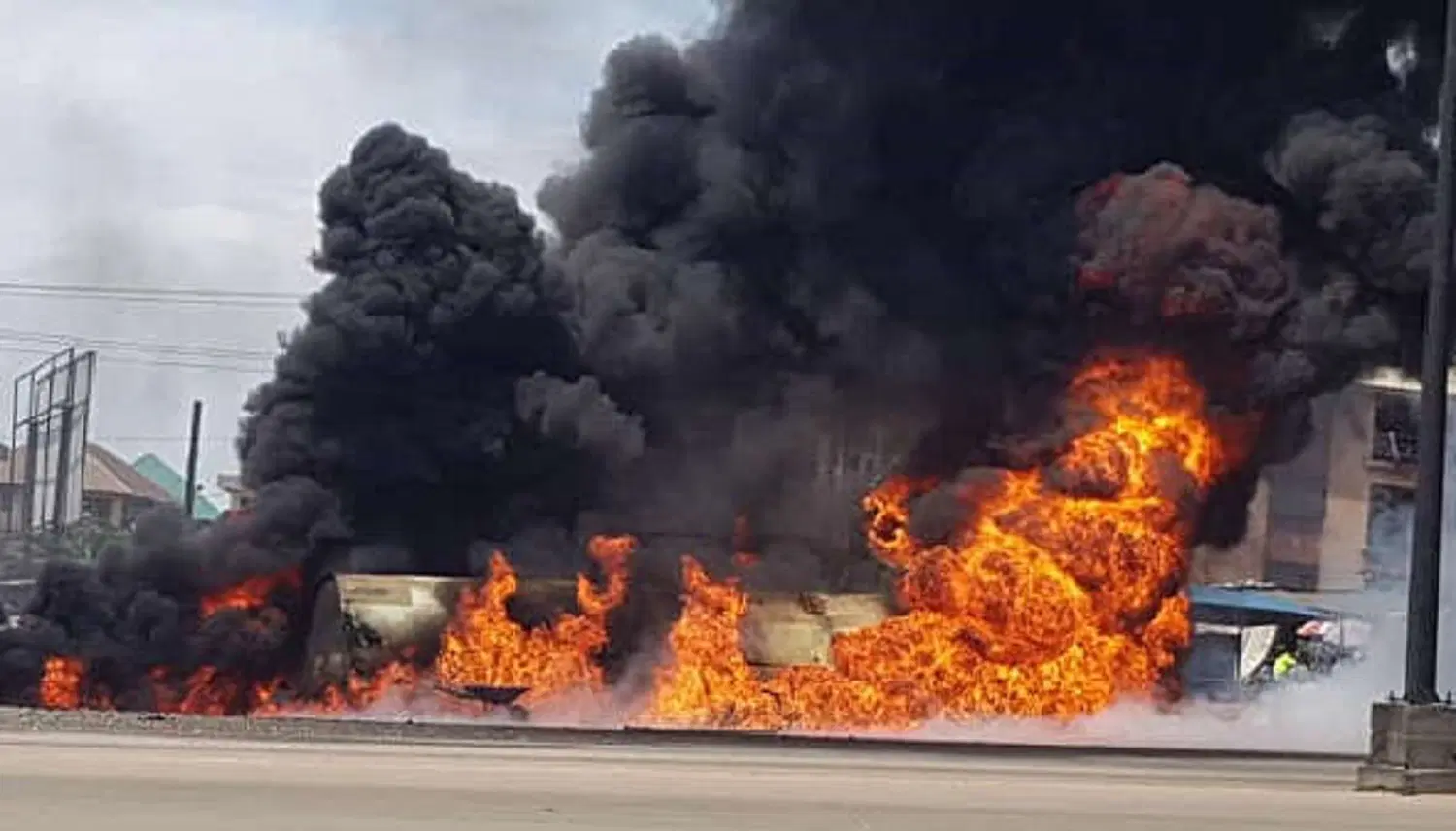 Panic as another fuel tanker explodes in Jigawa